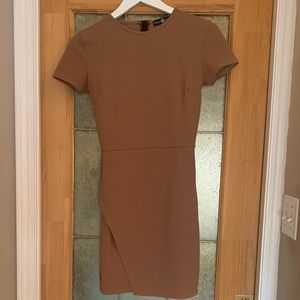 Fitted t shirt style dress